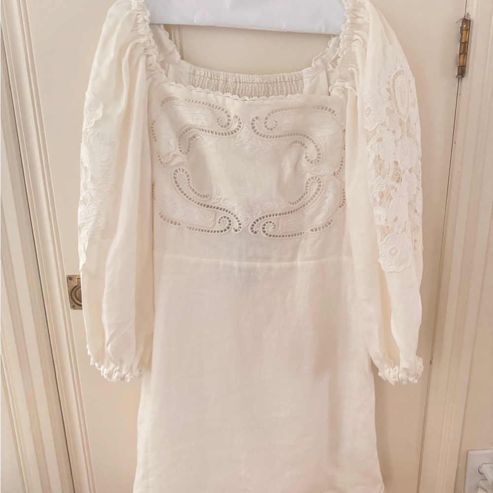 New Farm Rio White Mini Dress